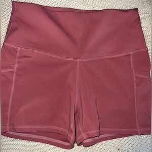 Mauve Biker Shorts